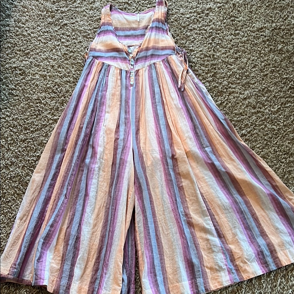 FP Nora Striped Jumpsuit